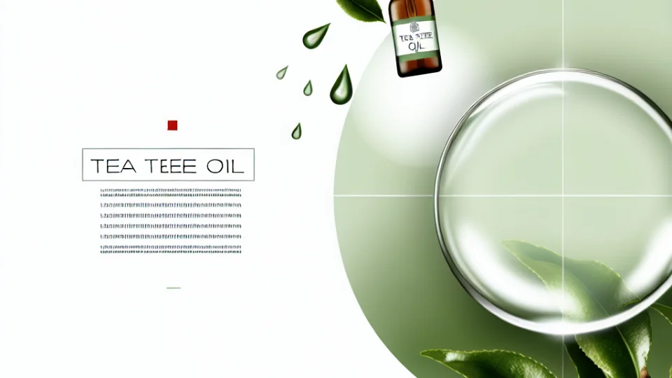 The Use of Tea Tree Oil as a Natural Cologne